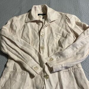 Ralph Lauren Ivory Textured Jacket